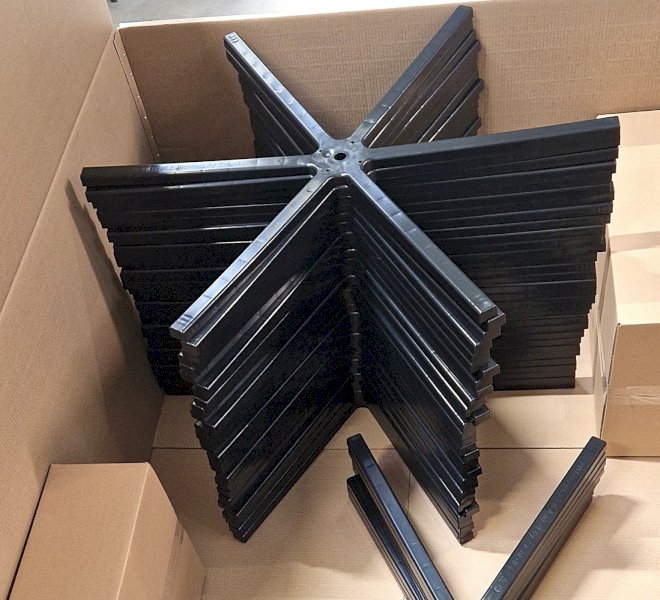 Sprøjtestøbning i plast erstatter fræsning fra blok