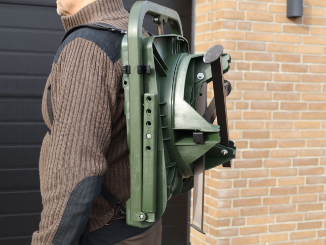jagtstolen foldet sammen