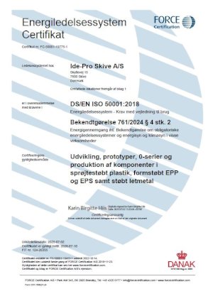 Kvalitet- og miljøcertificeringer
