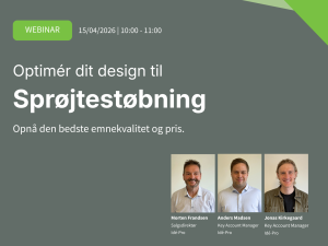 Webinar: Design til sprøjtestøbning