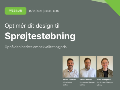 Webinar: Design til sprøjtestøbning