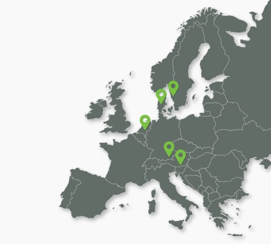 Kort over lokationer